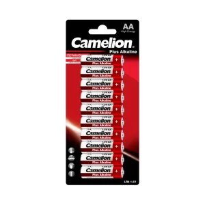 Elementi Alkaline, AA, LR06-SP10, CAMELION, 10 gab. Elementi Alkaline, AA, LR06-SP10, CAMELION, 10 gab.