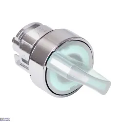 Schneider Electric ZB4BK1213 — Illuminated Selector Switch Switch Head Harmony XB4, 2 positions, 22mm, IP66, White, Stay-Put Schneider Electric ZB4BK1213 — Illuminated Selector Switch Switch Head Harmony XB4, 2 positions, 22mm, IP66, White, Stay-Put
