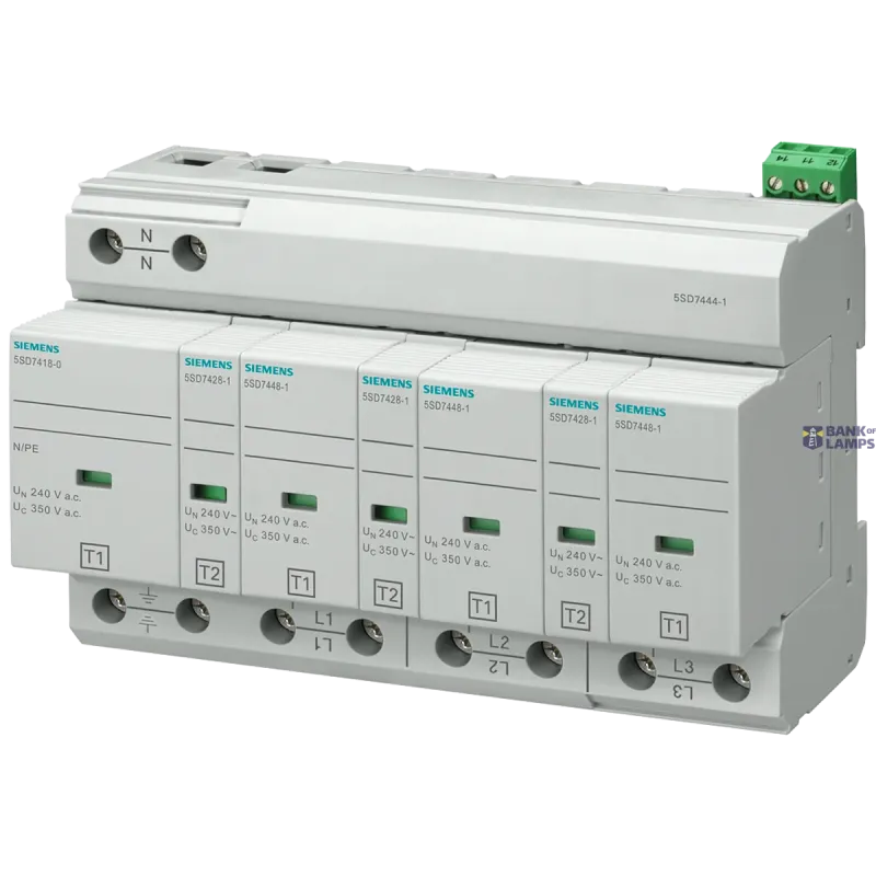 Siemens Combination Surge Arrester Type 1+2 Class B+C 350V 5SD7444-1