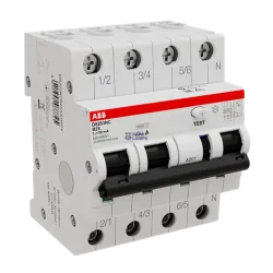 ABB 2CSR256140R1255 — DS203NC B25 A30 Residual Current Circuit Breaker with Overcurrent Protection ABB 2CSR256140R1255 — DS203NC B25 A30 Residual Current Circuit Breaker with Overcurrent Protection