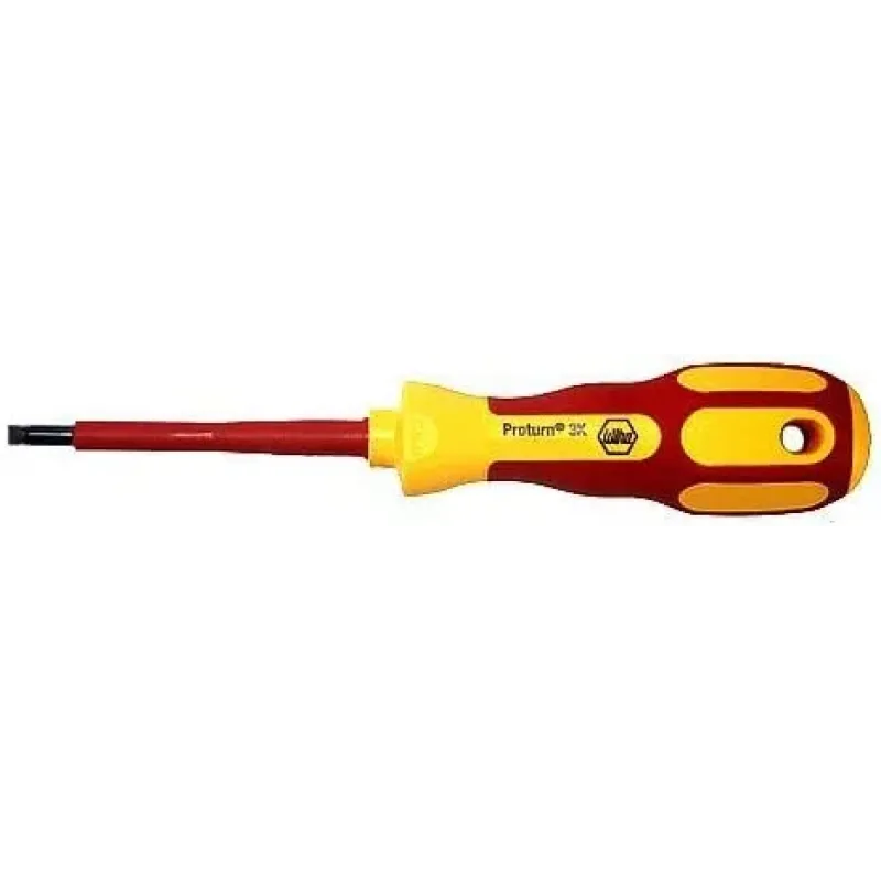 Wiha Screwdriver 27845 10.0 x 200 VDE-Insulated 4010995278458