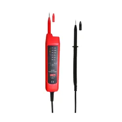 Sprieguma un nepārtrauktības testeris, maiņstrāvas/līdzstrāvas sprieguma tests : 12-400 V; polaritātes noteikšana; Sprieguma un nepārtrauktības testeris, maiņstrāvas/līdzstrāvas sprieguma tests : 12-400 V; polaritātes noteikšana;