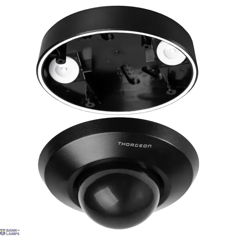 THORGEON Presence Sensor Black 20m 1000W IP44 02024