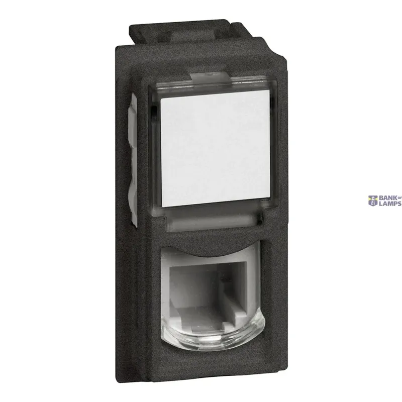 BTicino Telephone Socket Living Now 1 Module, IP20, RJ11 KG4258RJ11
