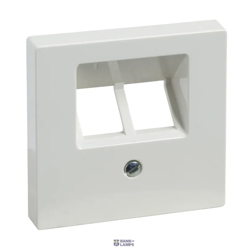 Schneider Electric Communication Outlet Insert Merten System M RJ45, White MTN296119