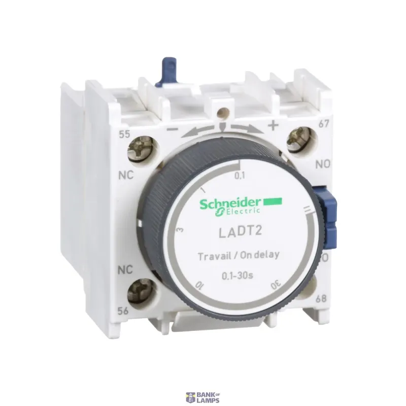 Schneider Electric Time Delay Auxiliary Contact Block TeSys Deca, 1NO, Screw LADT2