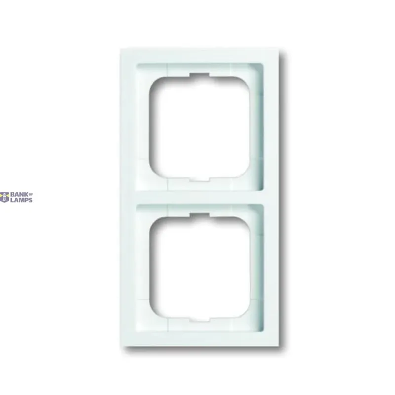 Busch-Jaeger 1722-184K-500 Cover Frame 2gang(s) studio white - future 2CKA001754A4499