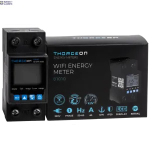 THORGEON 01010 — 1-phase WIFI ENERGY METER 63A 1P DIN IP20