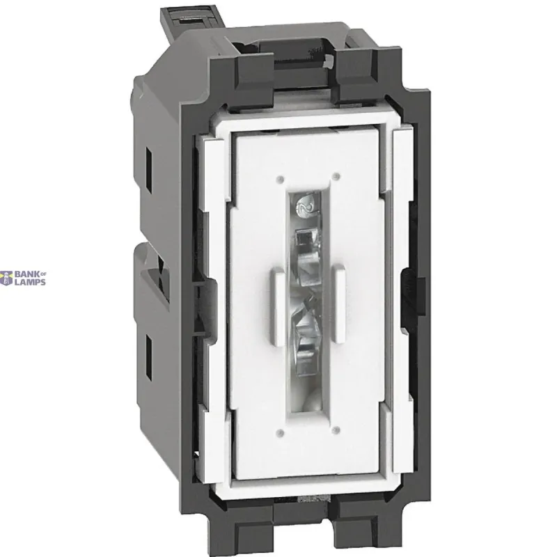 BTicino Single-Pole Switch Living Now 10A, 1P, 1 Module, 250 V AC K4003A