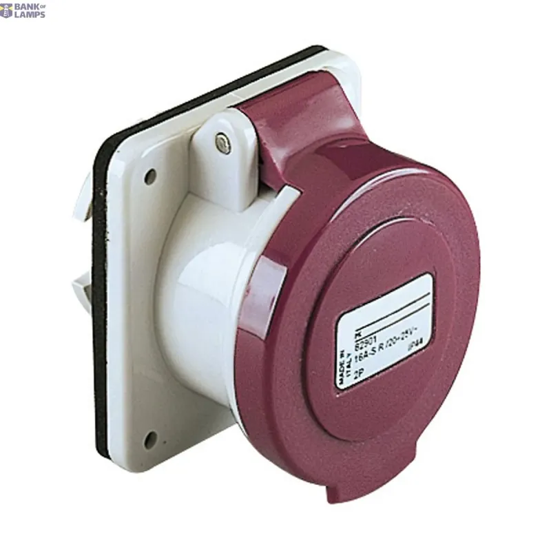 Schneider Electric Industrial Socket Kaedra Box, 2P, 16 A, 20–25 V AC, IP44 82901