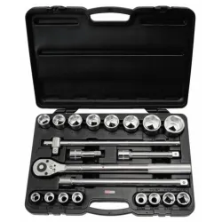 Muciņu komplekts 3/4´´, 21 gab. 19 - 50 mm, KS Tools Muciņu komplekts 3/4´´, 21 gab. 19 - 50 mm, KS Tools