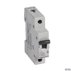 Legrand 419841 — Miniature Circuit Breaker RX³, 1P, 20A, Curve C, 6kA, 230V, 6000A