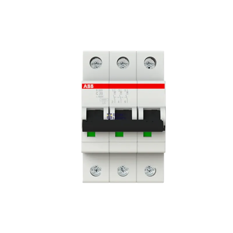 ABB S203-C20 Miniature Circuit Breaker - 3P - C - 20 A 2CDS253001R0204