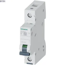 Siemens 5SL6106-6 — Miniature circuit breaker 230/400 V 6kA, 1-pole, B, 6A Siemens 5SL6106-6 — Miniature circuit breaker 230/400 V 6kA, 1-pole, B, 6A