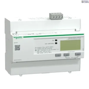 Schneider Electric A9MEM3355 — Energy Meter Acti9 Energy Meters iEM3000 iEM3355, 125 A, 3P+N, IP40, White