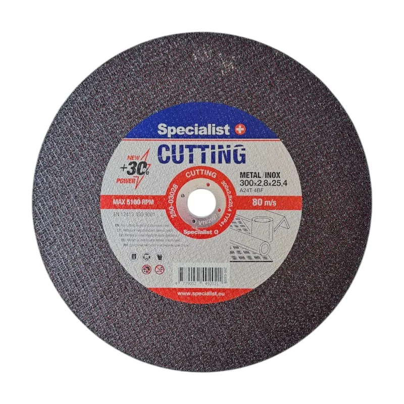 Specialist+ SPECIALIST+ metāla griešanas disks, 300 x 2,8 x 25,4 mm 250-03028