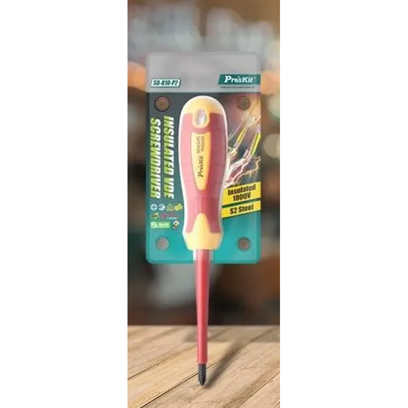 Pro'sKit Izolēts VDE skrūvgriezis 0,8x4,5x100 mm SD-810-S4.0 Pro'sKit SD-810-S4-0