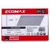 Ecomax Finish nails 20°, 16GA, electrogalvanized, glued strip EMNA201664GALV