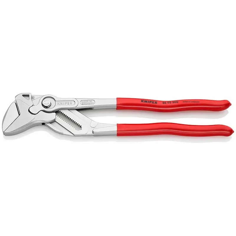 Knipex Uzgriežņu stangas (gludas) 300mm, HEX 60mm, Knipex 8603300