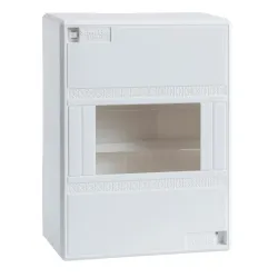 Schneider Electric 13398 — Small Distribution Board Pragma MINI, MINI OPALE Enclosure 16 Module.