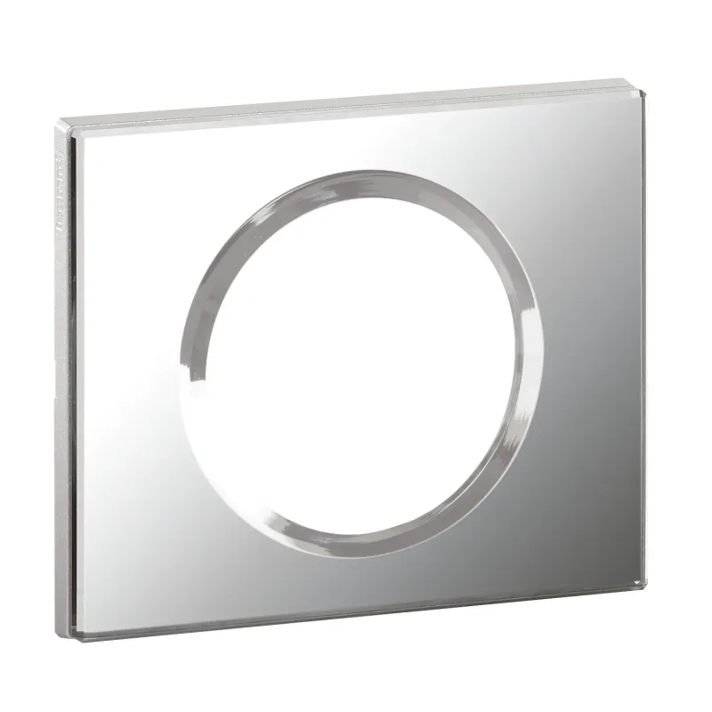 Legrand Plate IK04, 53.6 mm, 82 mm, 100 mm, 8.5 mm, 1-Gang 069121