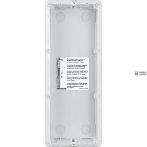 BTicino 350030 — Flush-Mounting Box Sfera 3 Modules, 117.5×306×45mm