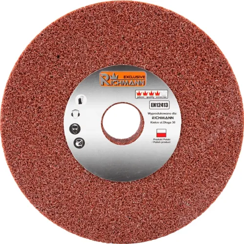 RICHMANN Keramiskais slīpēšanas ritenis 125 x 20 x 20 RED 99A60K 42-C4772