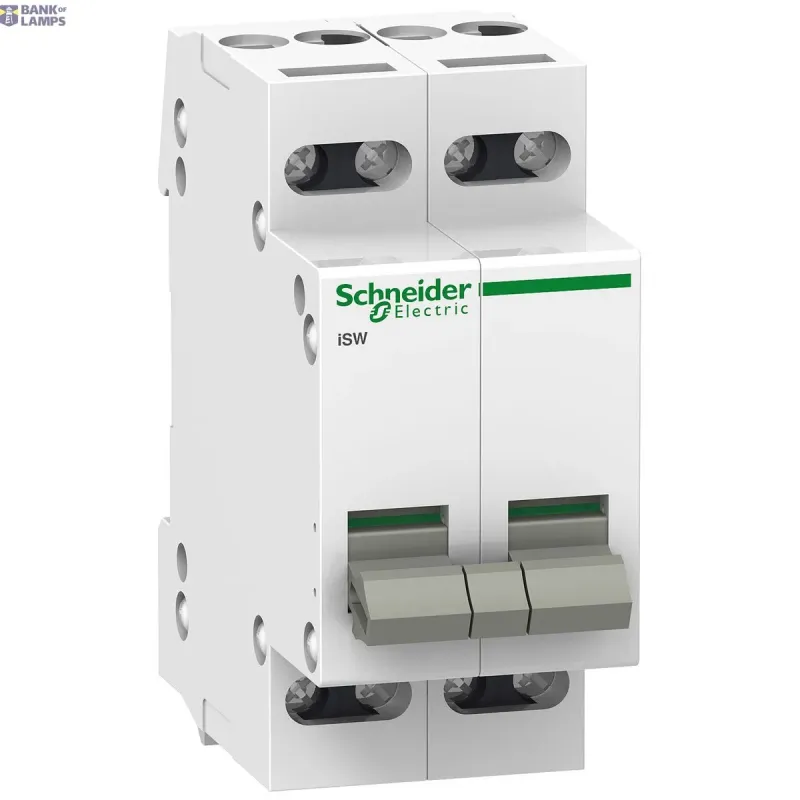 Schneider Electric Switch Disconnector Acti9 iSW, 3P, 32 A, 415 V, IP4, White A9S60332