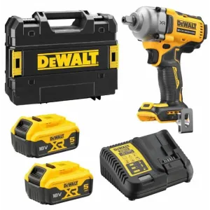 DeWalt DCF892P2T-QW — Pulse skrūvgriezis 18V XR 1/2'' 2X5Ah TSTAK