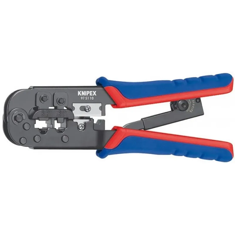 Knipex Presēšanas knaibles RJ11/12, RJ45, Knipex 975110