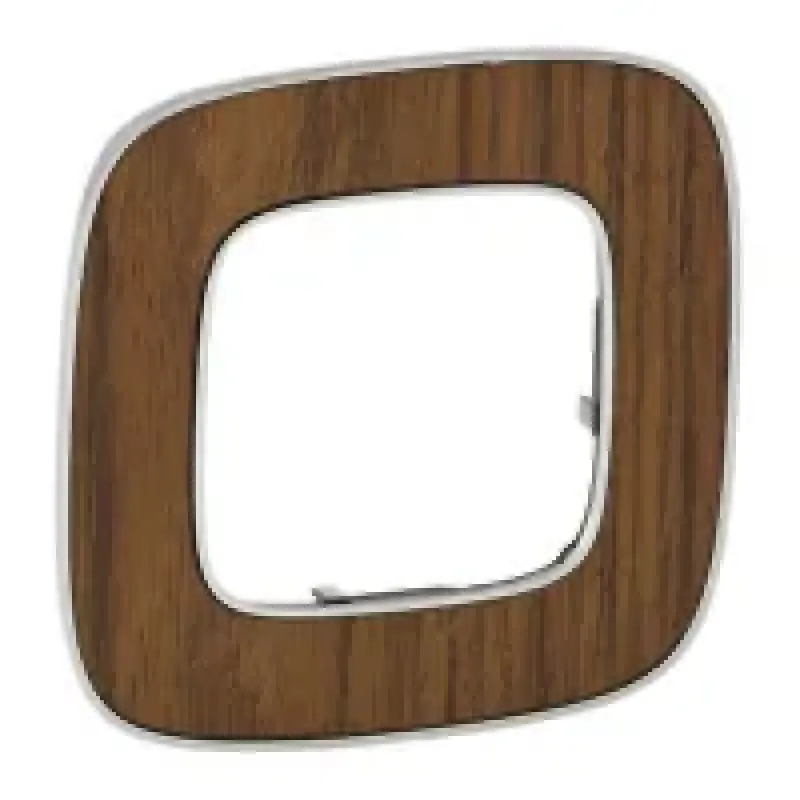 Legrand Plate Valena Allure IP20, IK04, 91.5 mm, 10 mm, Brown 754461