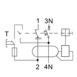 SCHRACK AK617632-- — Residual Current Circuit Breaker with Overcurrent Protection 1+N, AMPARO 10kA, C 32A, 30mA, Type A SCHRACK AK617632-- — Residual Current Circuit Breaker with Overcurrent Protection 1+N, AMPARO 10kA, C 32A, 30mA, Type A