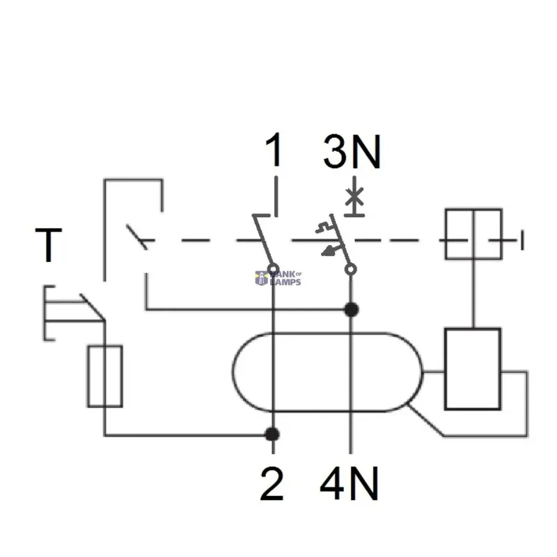 SCHRACK Residual Current Circuit Breaker with Overcurrent AK617632--