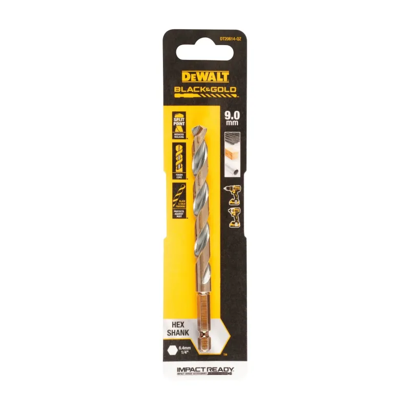 DeWalt Metāla urbja uzgalis HEX 1/4, 9,0 mm, DeWALT 26-5-DT20614