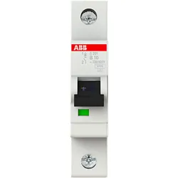 ABB 2CDS251001R0105 — S201-B10 автоматический выключатель - 1P - B - 10 A