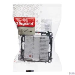 Legrand 752103 — Three-Gang Switch Valena Life 10AX, 10A, White, Flush-Mounted, RAL 9003