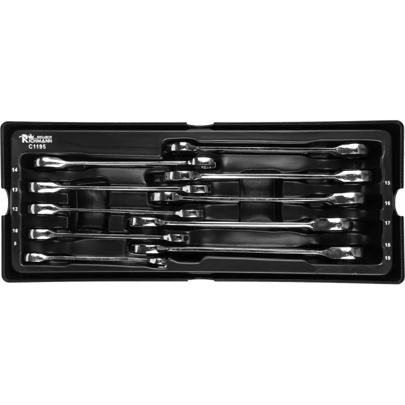RICHMANN Combination allen keys 8-19mm, in trolley case 42-C1195
