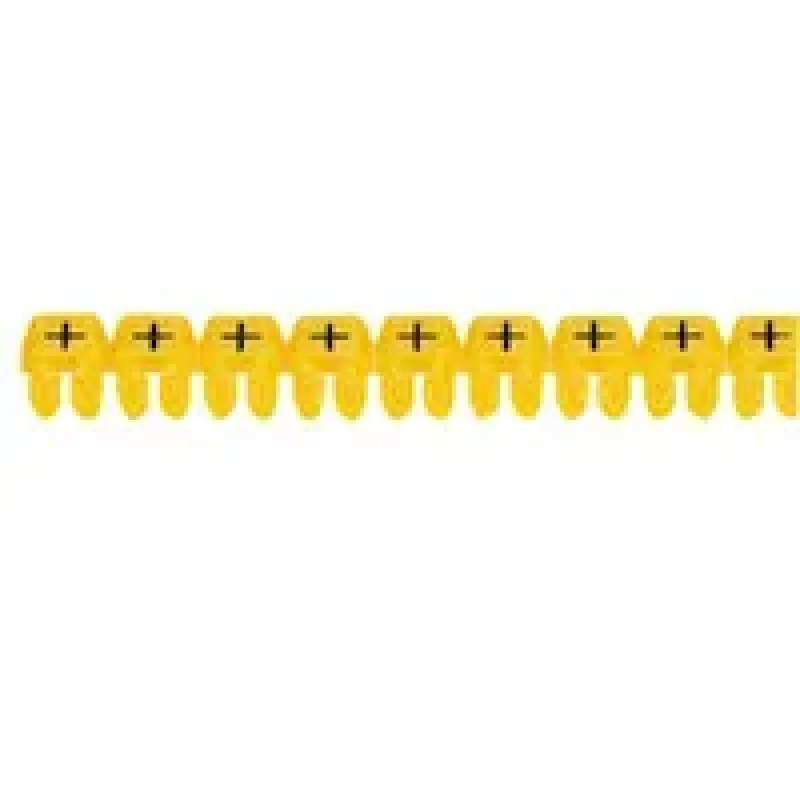 Legrand Cable Marker CAB 3 2.5 mm, Yellow, 1.8 mm, Plastic, 3.9 mm 038282