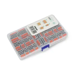 Elektrisko kubiņu komplekts 2/3/4/5pin 32A/250V - oranžs - 46 gab. - justPi
