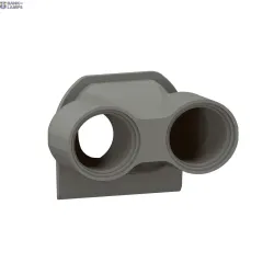 Legrand 069673L — Cable Gland Plexo Ø 18mm, Black, Plastic, Anthracite