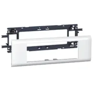 Legrand 010956 — Mounting Support Frame Mosaic 65 mm, 6 Modules, IP40, IK07, 9.9 mm Legrand 010956 — Mounting Support Frame Mosaic 65 mm, 6 Modules, IP40, IK07, 9.9 mm
