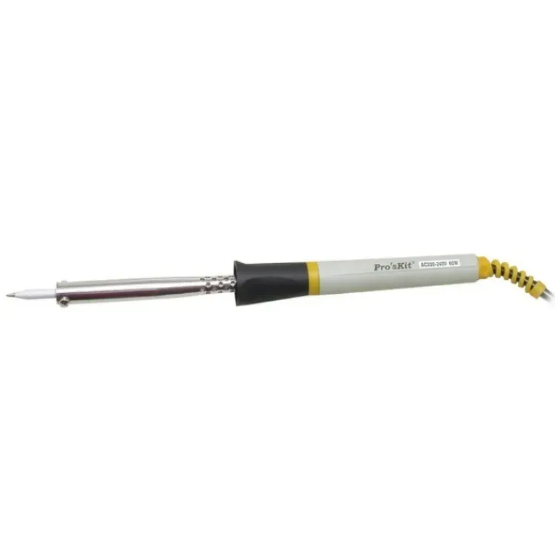 Pro'sKit Lodlampa 220 V/60 W ar 3 vadiem un 2 apaļiem kontaktdakšu 8PK-S120NB-60