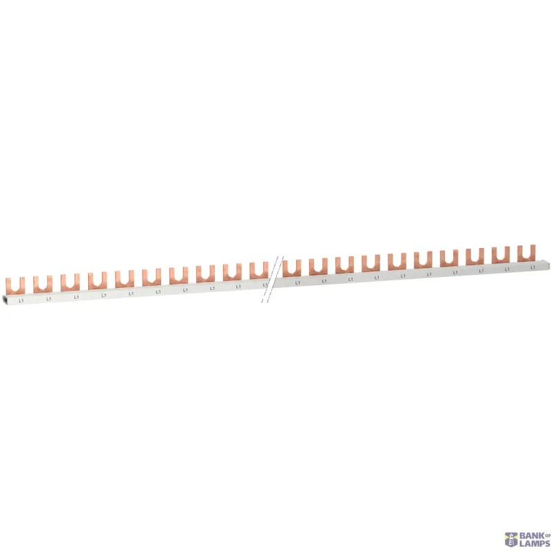 Schneider Electric Phase Busbar Prisma P Resi9, 63A, Resi9 - Comb Busbar - 1L R9XFH157