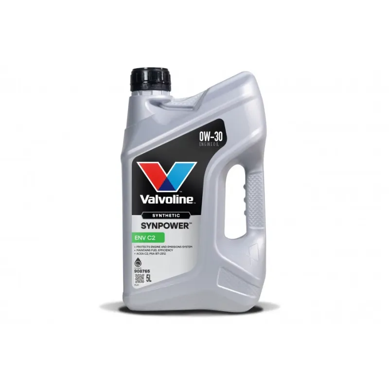 Valvoline Motoreļļa Synpower ENV C2 0W30 5L, Valvoline 908765