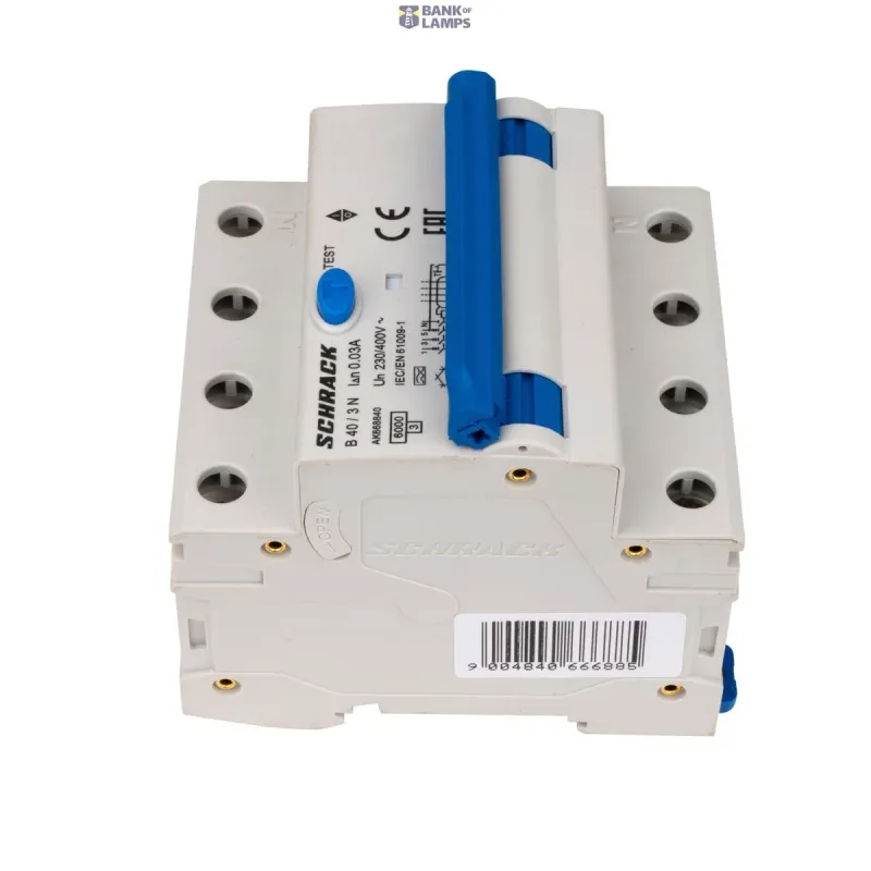 SCHRACK Residual Current Circuit Breaker with Overcurrent AK668840--