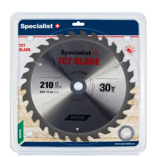 Specialist+ SPECIALIST+ griešanas disks, 210 x 30T x 30/20/16 mm 51-1-21030