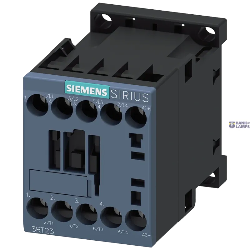 Siemens Contactor SIRIUS 3RT2316 4P 18A 24V DC 3RT2316-1BB40