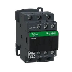 Schneider Electric LC1D09B7 — Contactor TeSys Deca, 3P, 9 A, 440 V, 3NO, IP20, 24 V AC, 25 A, Rail Schneider Electric LC1D09B7 — Contactor TeSys Deca, 3P, 9 A, 440 V, 3NO, IP20, 24 V AC, 25 A, Rail
