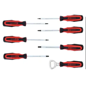 Skrūvgriežu komplekts ( TX 10,15,20,25,30,40), KS Tools