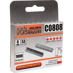 Скобы 53 tipo 8mm. 1000 шт.